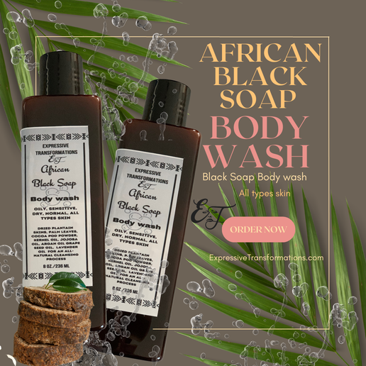 Black Soap Skin Shine Body Wash