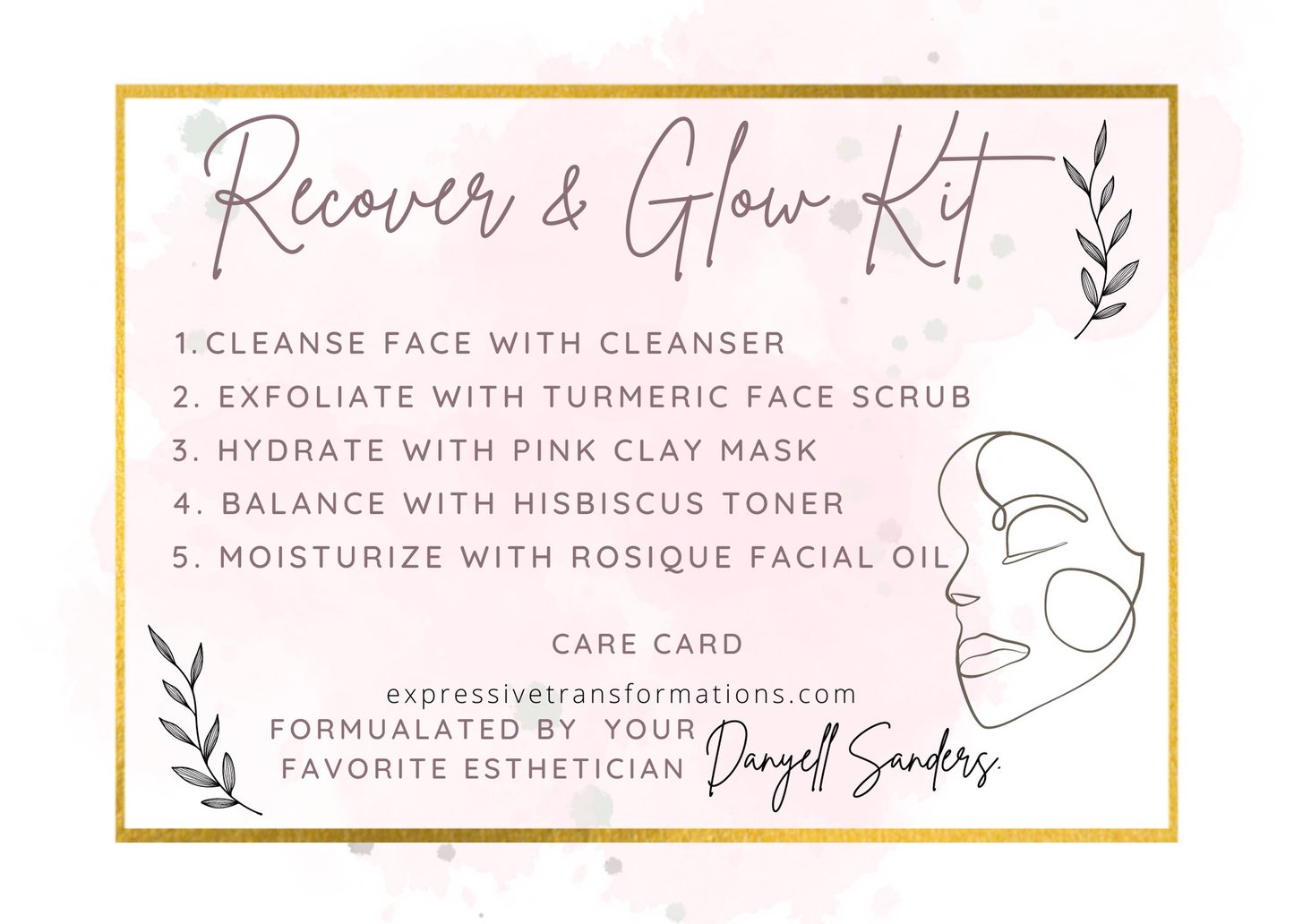 Recover & Glow Kit