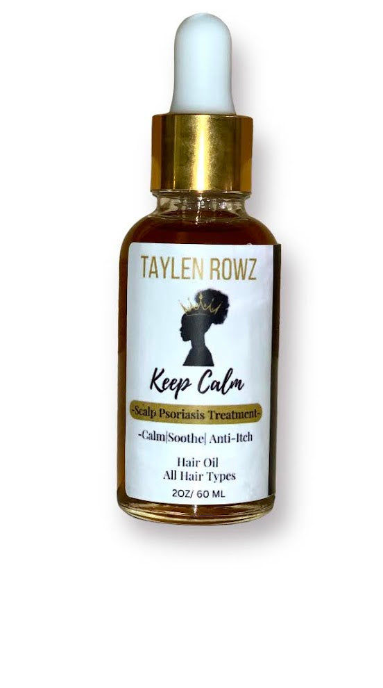 Keep Calm scalp psoriasis oil